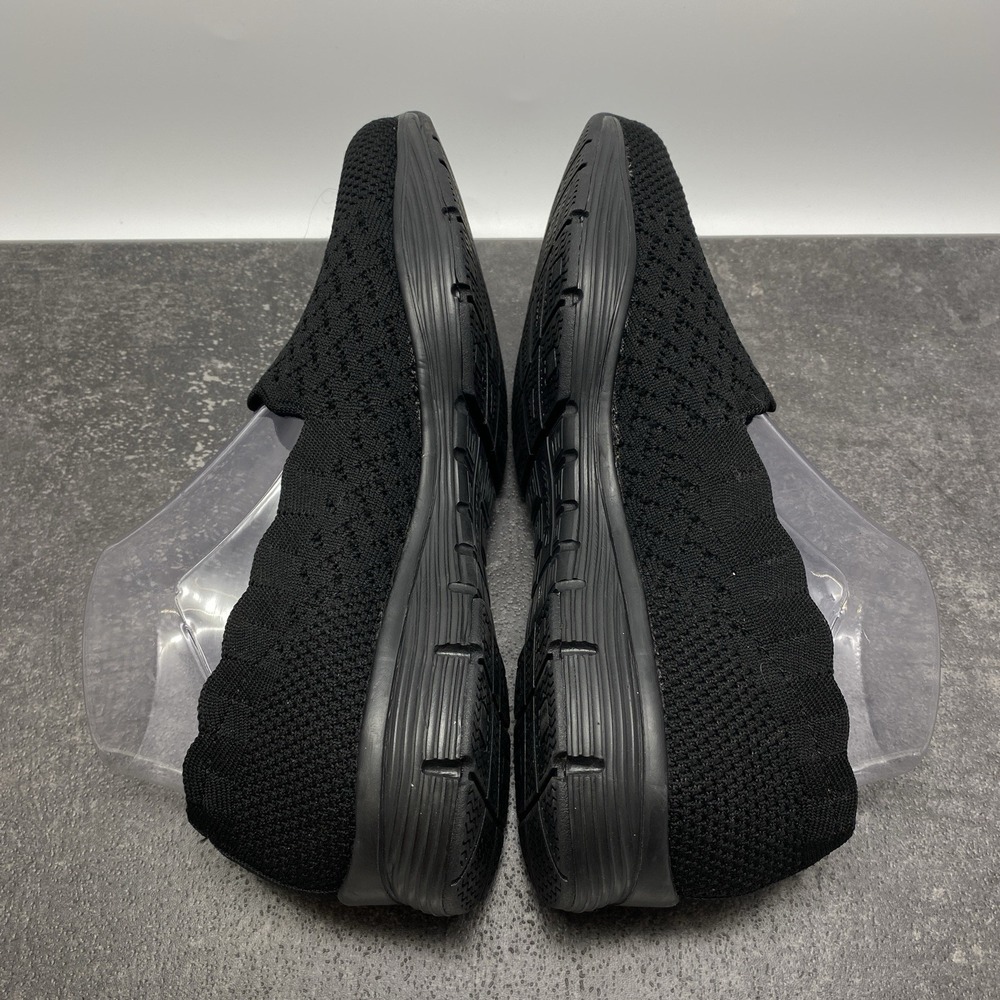 Skechers Seager Stat Black Slip On Loafer Comfort Shoes Women's US 8 Memory Foam - Picture 6 of 8